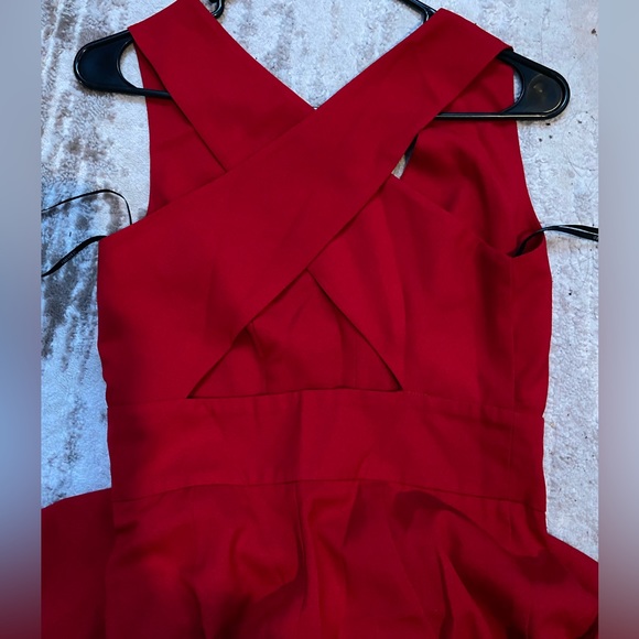 Red Long Romper by Forever 21 - Picture 3 of 4